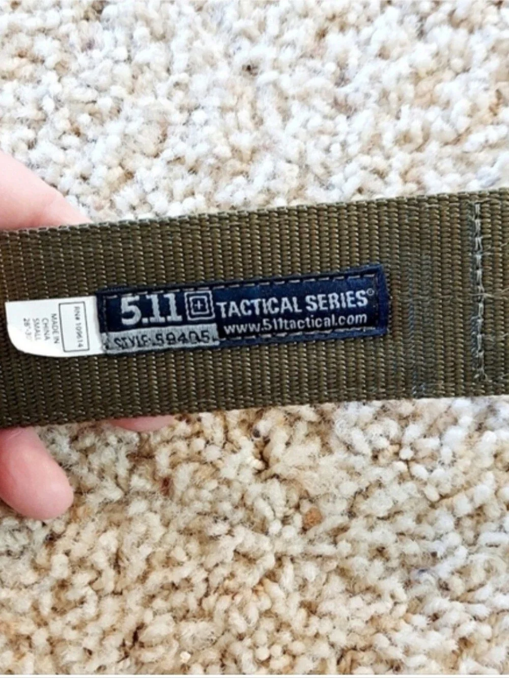 5.11 Tactical Series Men's Operator Belt SZ S (28-30